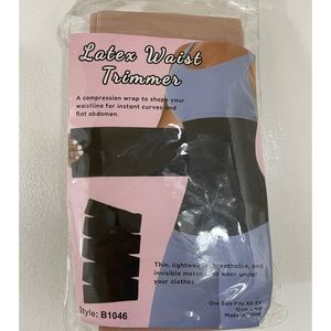 Latex Waist Trimmer  Tan One Size